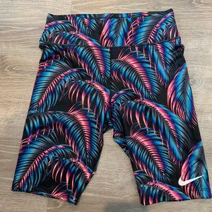 Tropical Nike Tight Fitted Shorts